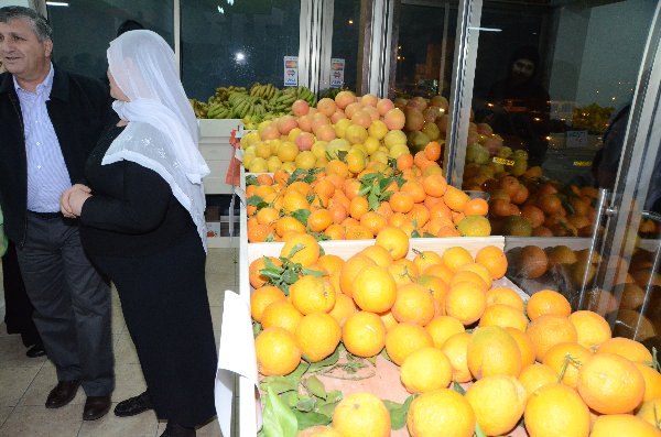 بالصور : إفتتاح سوق  פרי זול  للفاكهه والخضار في دالية الكرمل